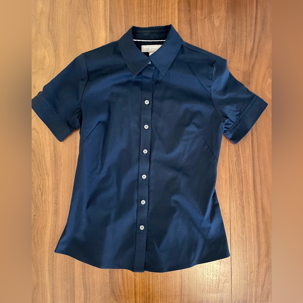 Banana Republic short sleeve button down